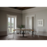 Consolle allungabile 90x40/290 cm Capital telaio Antracite