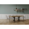 Consolle allungabile 90x40/300 cm Xenia Premium telaio Antracite
