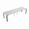 Consolle allungabile 90x40/300 cm Ghibli telaio Antracite