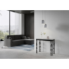 Consolle allungabile 90x40/300 cm Ghibli Evolution telaio Antracite