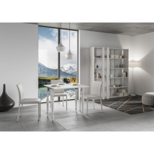 Consolle apribile 90x45/90 cm Romagna Libra telaio Grigio