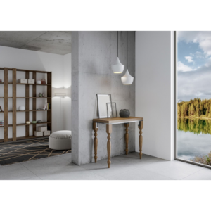 Zoom Consolle apribile 90x45/90 cm Romagna Libra telaio Grigio