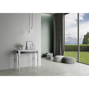 Consolle apribile 90x45/90 cm Romagna Librox telaio Grigio
