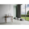 Consolle apribile 90x45/90 cm Romagna Librox telaio Grigio