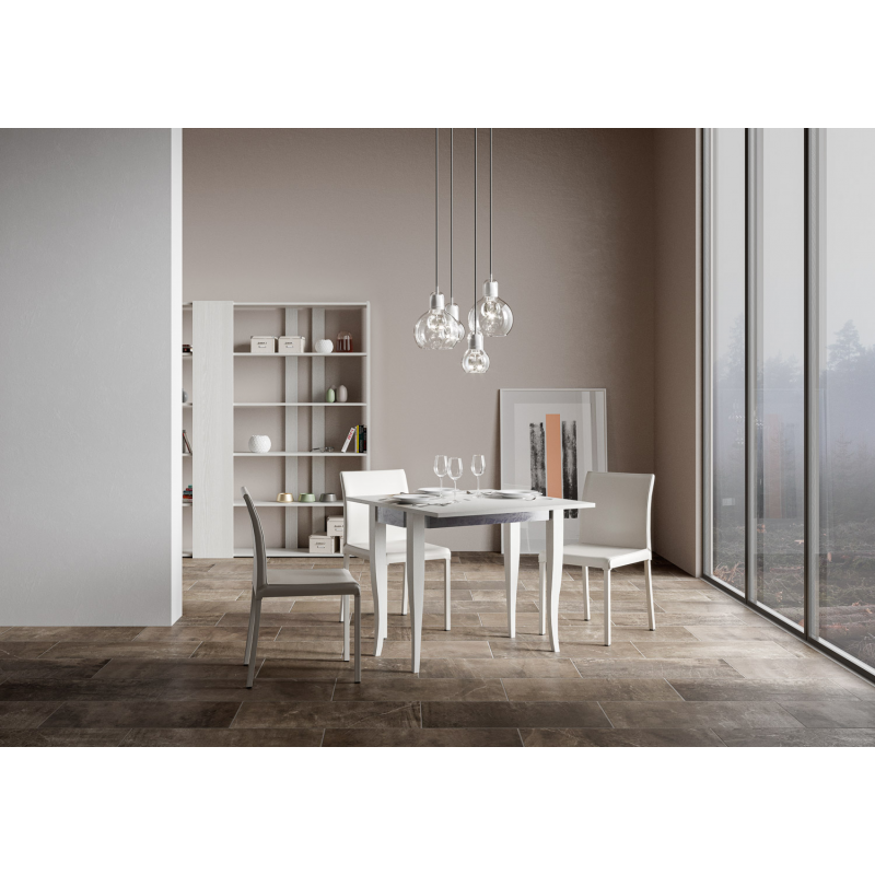 Consolle apribile 90x45/90 cm Sciabola Librox telaio Grigio
