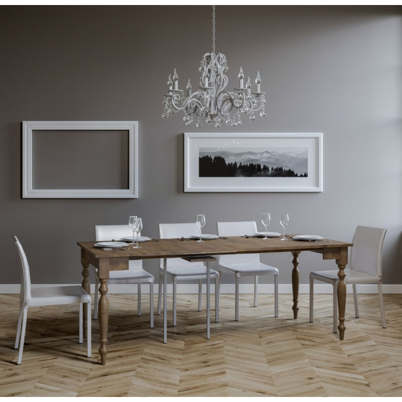 Consolle allungabile 90x48/204 cm Romagna Small
