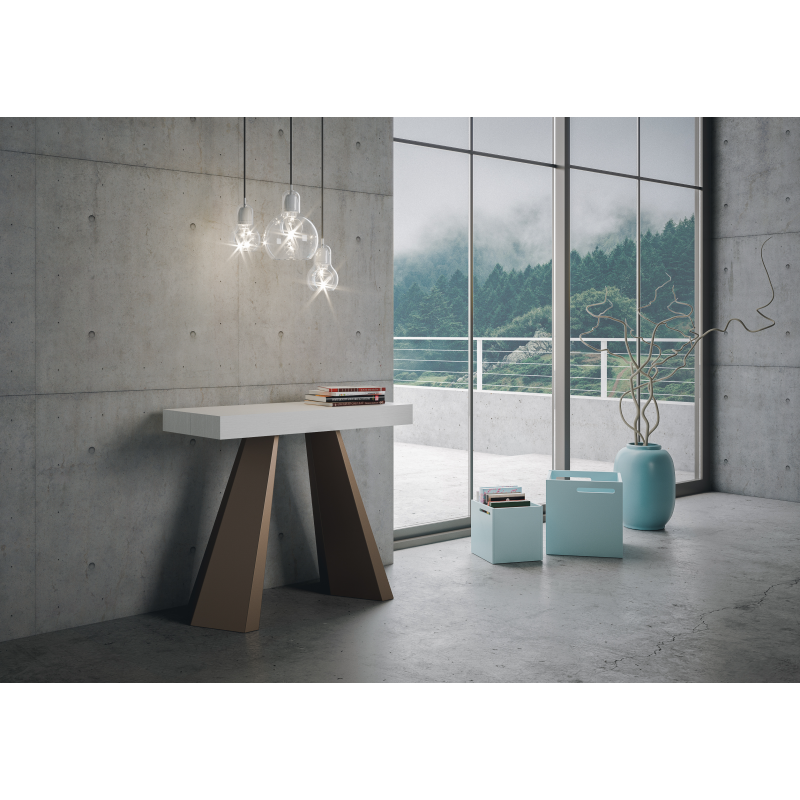 Consolle allungabile 90x40/196 cm Diamante Small telaio Orso