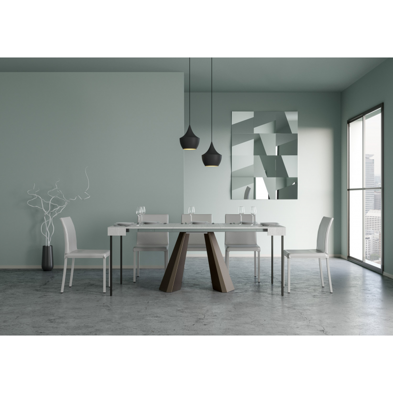 Consolle allungabile 90x40/196 cm Diamante Small telaio Orso
