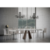 Consolle allungabile 90x40/300 cm Diamante telaio Orso
