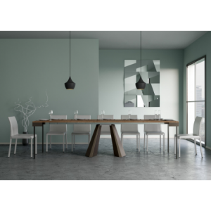 Consolle allungabile 90x40/290 cm Diamante Evolution telaio Orso