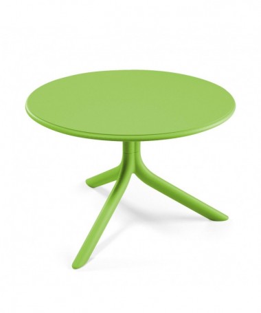 TAVOLINO SPRITZ MINI IN POLIPROPILENE LIME MADE IN ITALY