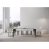 Consolle allungabile 90x40/300 cm Paxon telaio Antracite