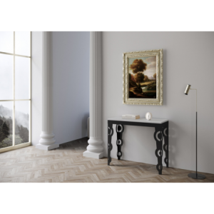 Zoom Consolle allungabile 90x40/196 cm Karamay Small Evolution telaio Antracite