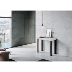 Zoom Consolle allungabile 90x40/196 cm Everyday Small telaio Antracite