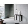Consolle allungabile 90x40/196 cm Everyday Small Evolution telaio Antracite
