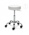 Sgabello per scrittoio Tizio - set da 2 bianco