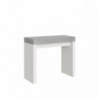 Consolle allungabile 90x40/300 cm Roxell Mix piano Bianco Frassino