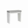 Consolle allungabile 90x40/300 cm Spimbo Mix piano Bianco Frassino