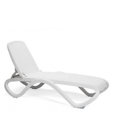 Lettino Omega in polipropilene Made in Italy - set da 2