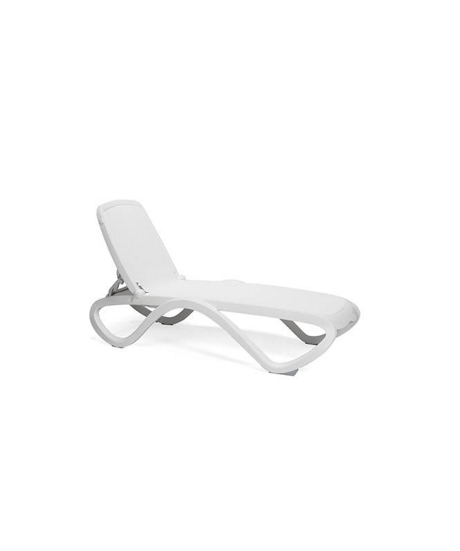 Lettino Omega in polipropilene Made in Italy - set da 2
