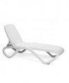 Lettino Omega in polipropilene Made in Italy - set da 2