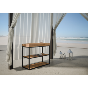 Zoom Consolle allungabile 90x40/190 cm Plano Small Premium telaio Antracite