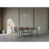 Consolle allungabile 90x40/190 cm Plano Small Premium telaio Antracite