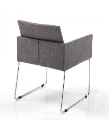 Zoom Sedia in tessuto Emma Moka - set da 2 grigio