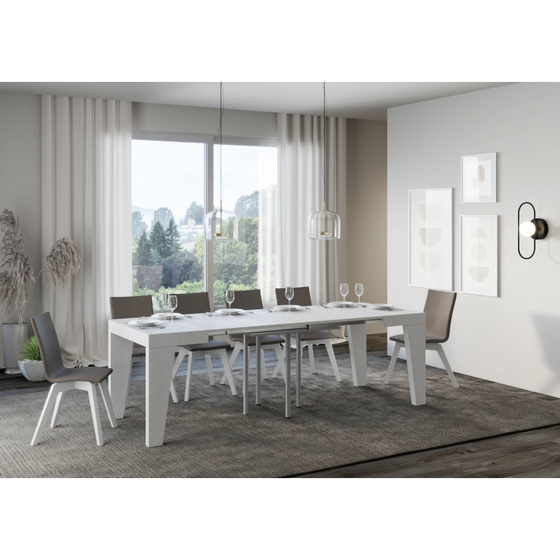 Tavolo allungabile 90x90/246 cm Naxy