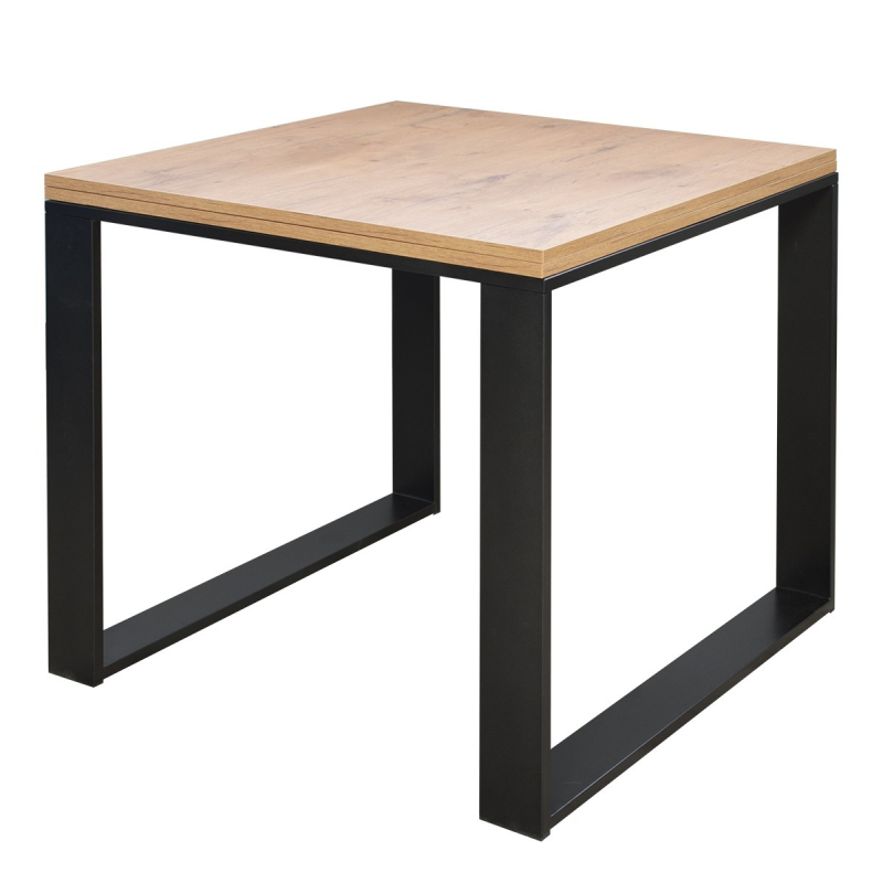 Tavolo apribile 90x90/180 cm Tecno Libra telaio Antracite