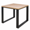Tavolo apribile 90x90/180 cm Tecno Libra telaio Antracite