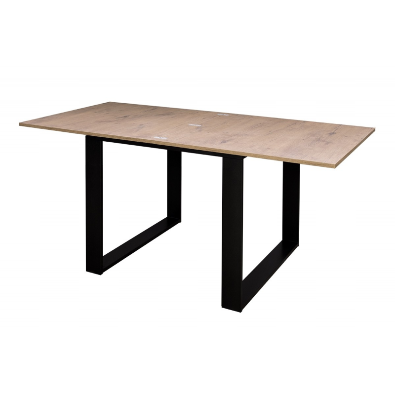 Tavolo apribile 90x90/180 cm Tecno Libra telaio Antracite