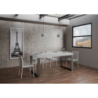 Tavolo allungabile 90x180/284 cm Tecno Premium telaio Antracite