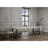 Tavolo allungabile 90x180/284 cm Tecno Premium telaio Antracite