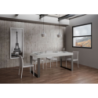 Tavolo allungabile 90x180/440 cm Tecno Premium telaio Antracite