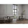 Tavolo allungabile 90x120/224 cm Tecno Evolution telaio Antracite