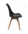 Sedia Kiki Evo Wood - set da 2 nero TOMASUCCI