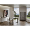 Tavolo allungabile 90x120/380 cm Tecno Evolution telaio Antracite