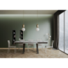 Tavolo allungabile 90x180/284 cm Traffic Evolution telaio Antracite