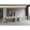 Tavolo allungabile 90x180/440 cm Traffic Evolution telaio Antracite
