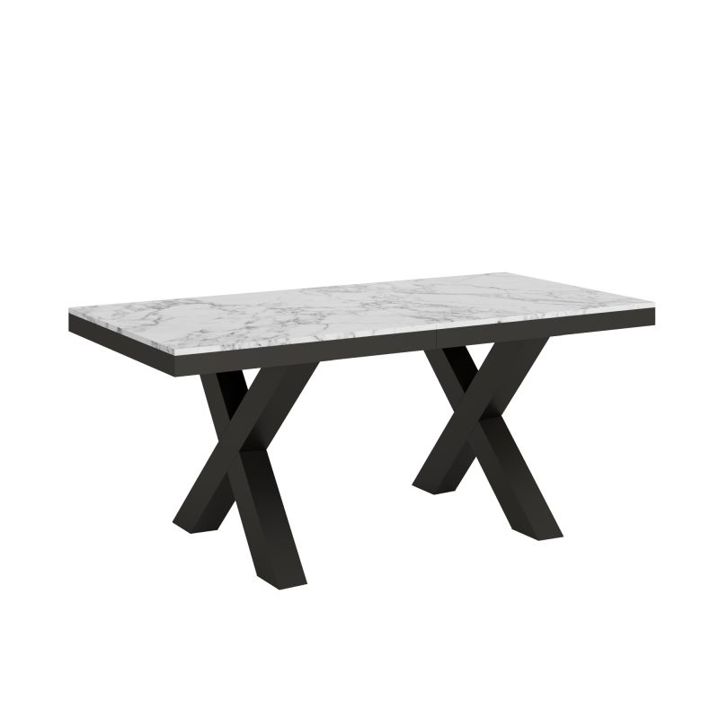 Tavolo allungabile 90x180/440 cm Traffic Evolution telaio Antracite