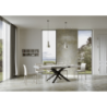 Tavolo allungabile 90x130/390 cm Volantis telaio Antracite