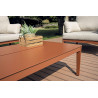 Salotto Bandol In Alluminio Rosso + Corda Beige Moia