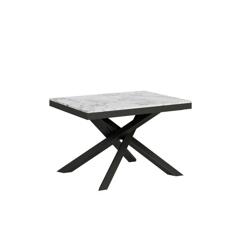 Tavolo allungabile 90x120/224 cm Volantis Evolution telaio Antracite