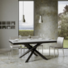 Tavolo allungabile 90x160/420 cm Volantis Evolution telaio Antracite