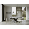 Tavolo allungabile 90x160/420 cm Volantis Evolution telaio Antracite
