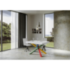 Tavolo allungabile 90x130/234 cm Volantis telaio Multicolor