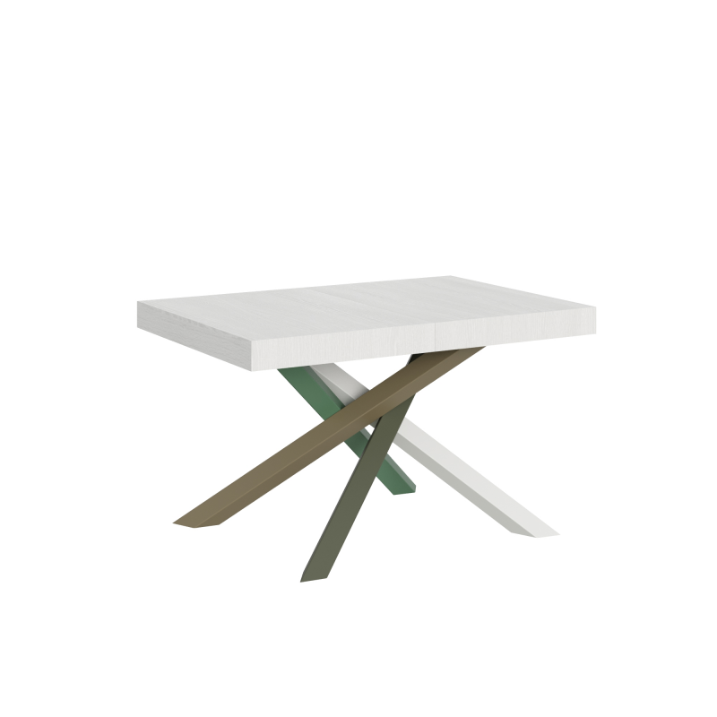 Tavolo allungabile 90x140/244 cm Volantis telaio gambe 4 colori (A)