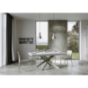 Tavolo allungabile 90x160/264 cm Volantis telaio gambe 4 colori (A)