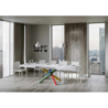 Tavolo allungabile 90x160/420 cm Volantis telaio gambe 4 colori (B)